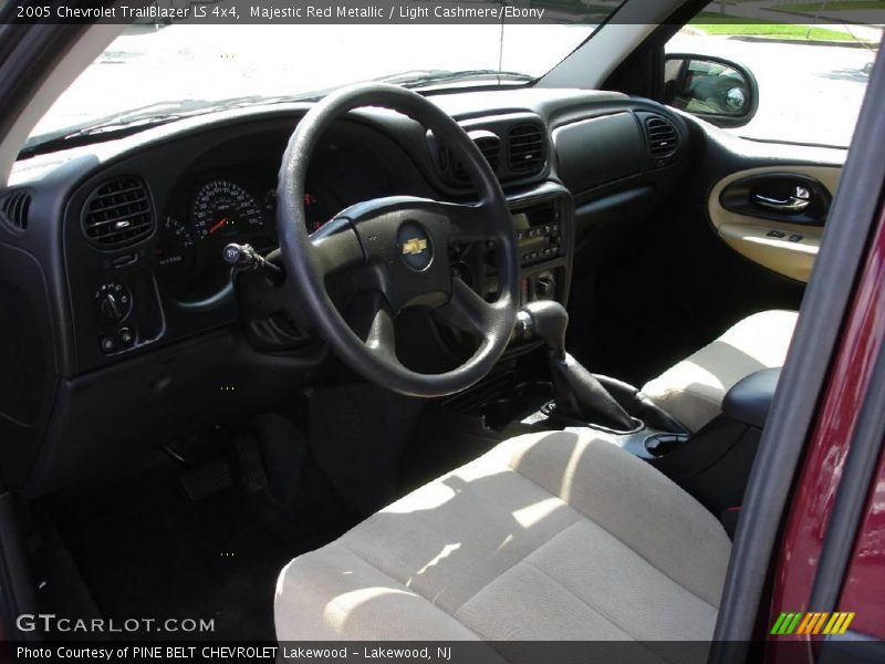 Majestic Red Metallic / Light Cashmere/Ebony 2005 Chevrolet TrailBlazer LS 4x4