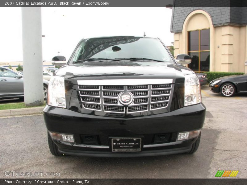 Black Raven / Ebony/Ebony 2007 Cadillac Escalade AWD