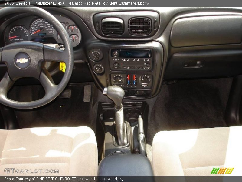 Majestic Red Metallic / Light Cashmere/Ebony 2005 Chevrolet TrailBlazer LS 4x4