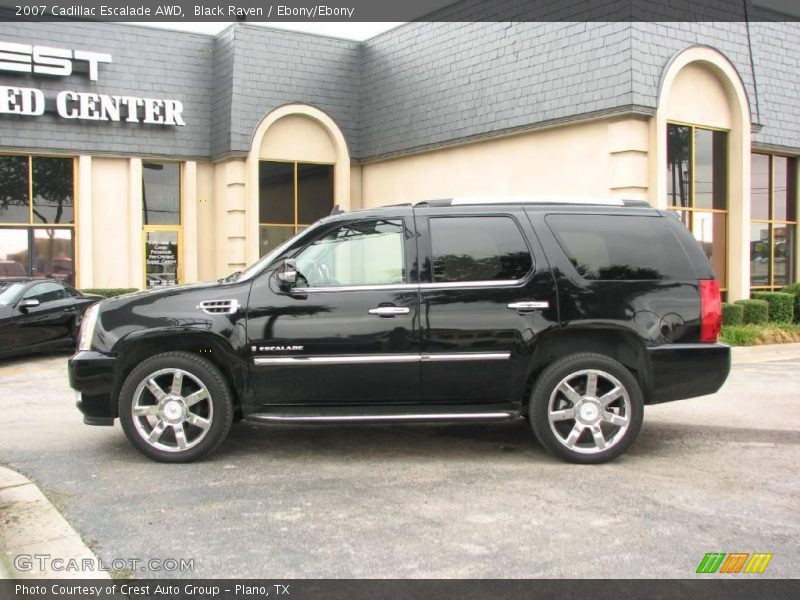 Black Raven / Ebony/Ebony 2007 Cadillac Escalade AWD