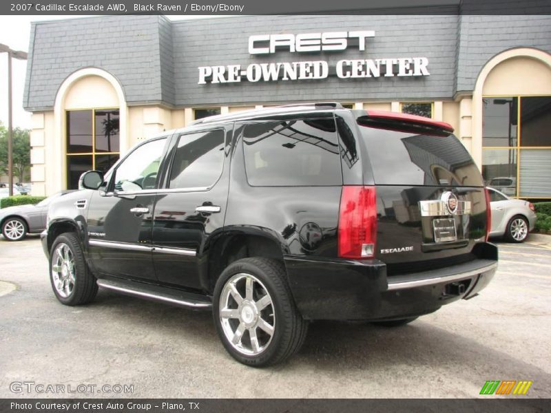 Black Raven / Ebony/Ebony 2007 Cadillac Escalade AWD