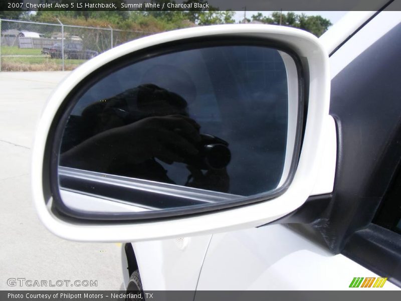 Summit White / Charcoal Black 2007 Chevrolet Aveo 5 LS Hatchback