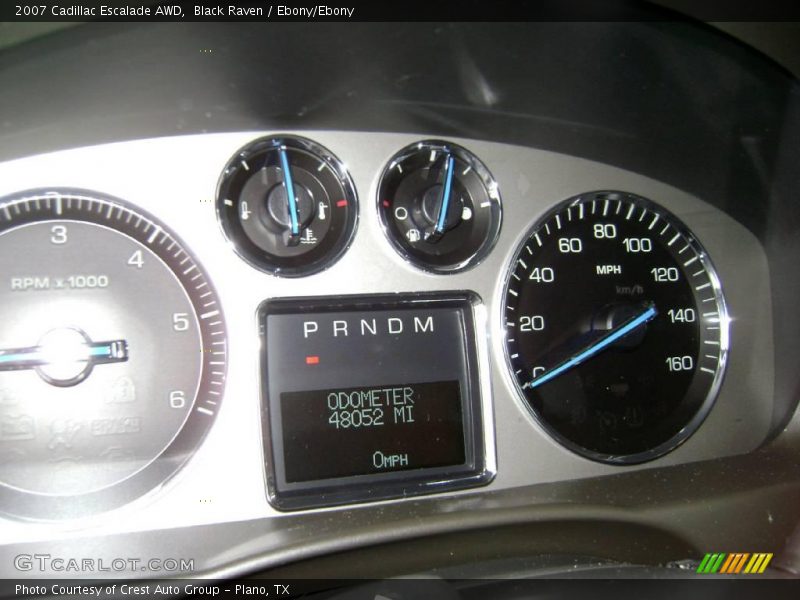 Black Raven / Ebony/Ebony 2007 Cadillac Escalade AWD