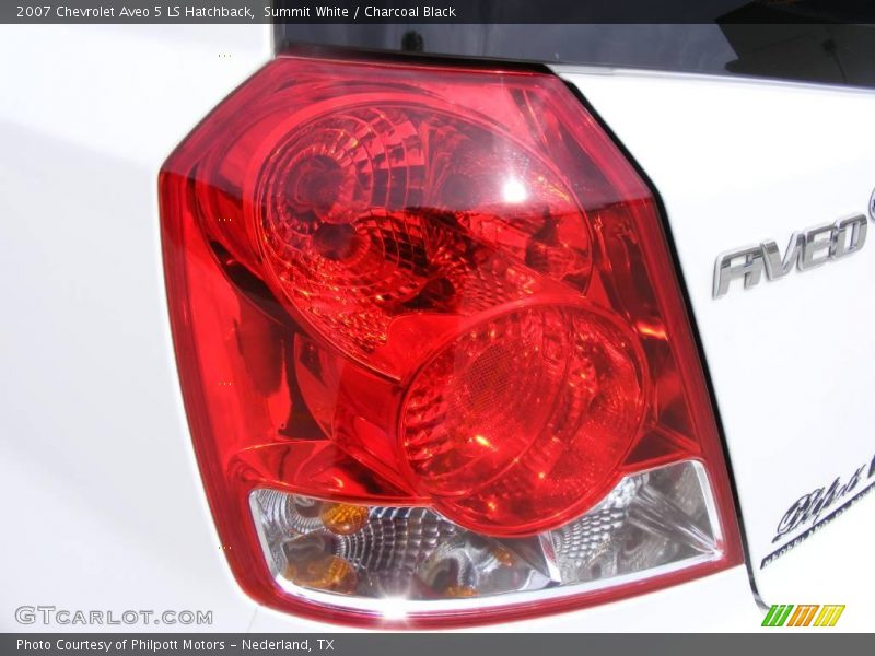 Summit White / Charcoal Black 2007 Chevrolet Aveo 5 LS Hatchback