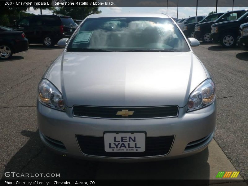 Silverstone Metallic / Ebony Black 2007 Chevrolet Impala LT