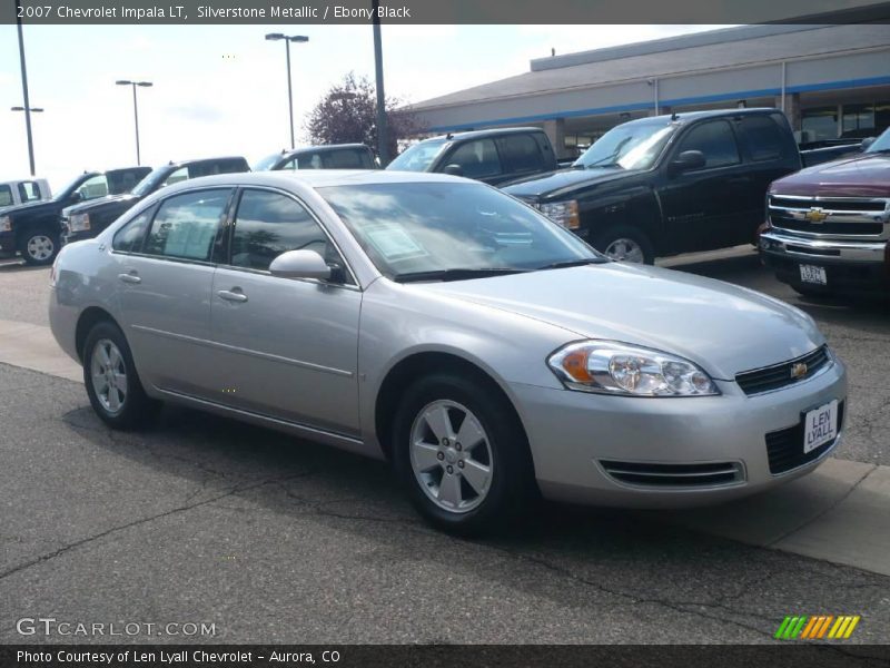 Silverstone Metallic / Ebony Black 2007 Chevrolet Impala LT
