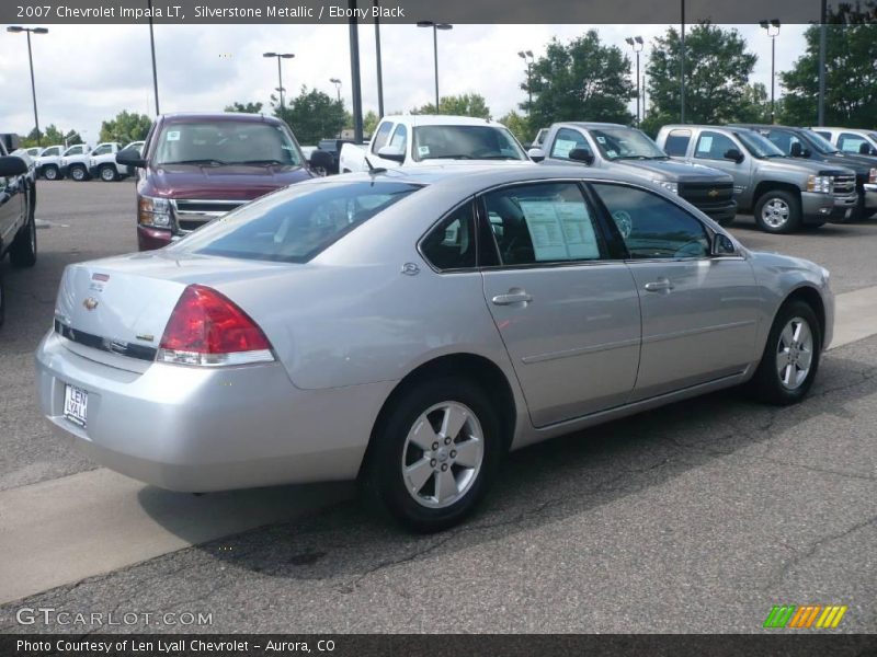 Silverstone Metallic / Ebony Black 2007 Chevrolet Impala LT