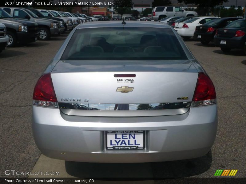 Silverstone Metallic / Ebony Black 2007 Chevrolet Impala LT