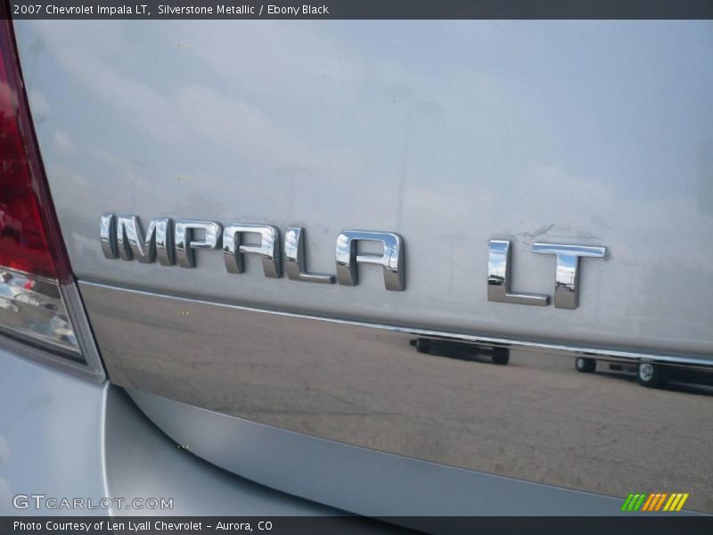 Silverstone Metallic / Ebony Black 2007 Chevrolet Impala LT