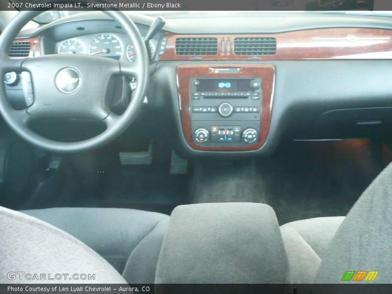 Silverstone Metallic / Ebony Black 2007 Chevrolet Impala LT