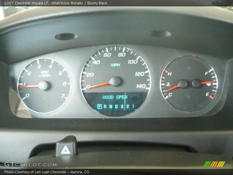 Silverstone Metallic / Ebony Black 2007 Chevrolet Impala LT