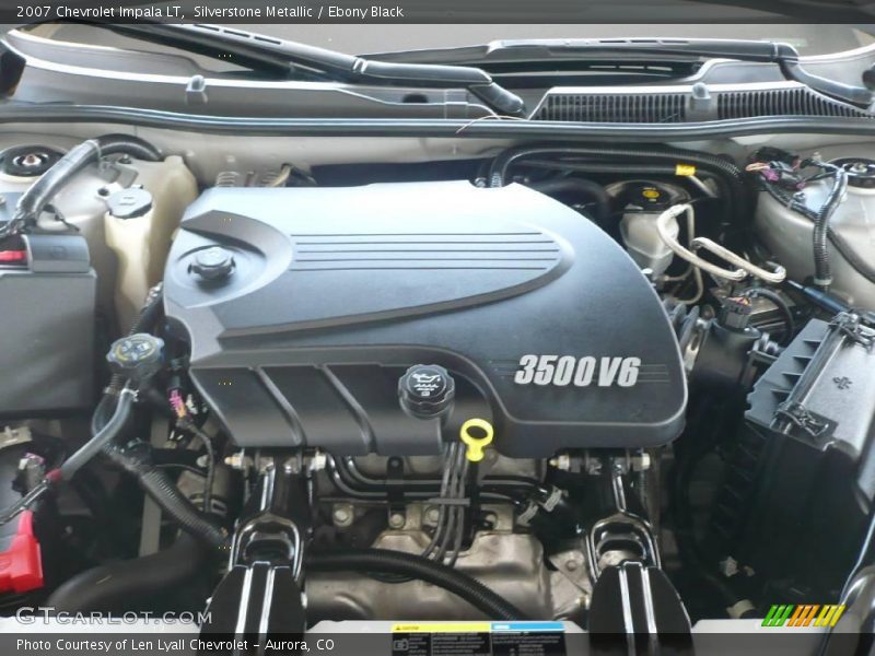 Silverstone Metallic / Ebony Black 2007 Chevrolet Impala LT