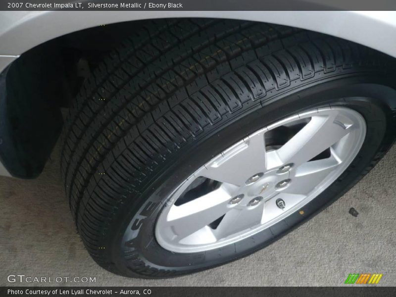Silverstone Metallic / Ebony Black 2007 Chevrolet Impala LT