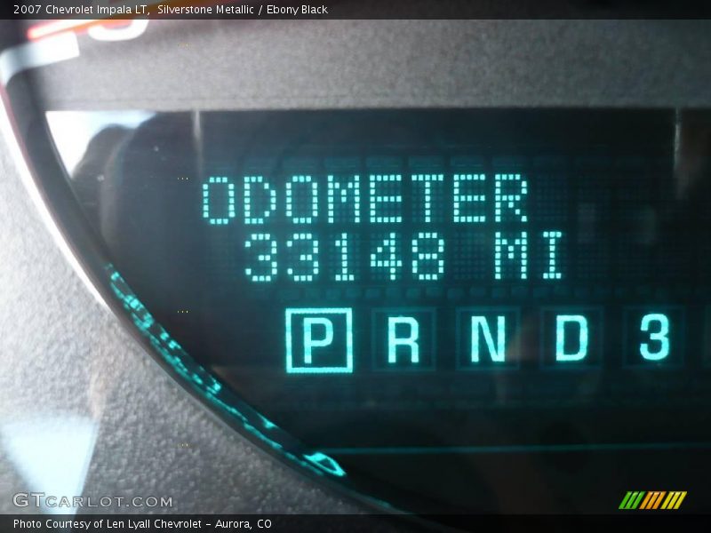 Silverstone Metallic / Ebony Black 2007 Chevrolet Impala LT
