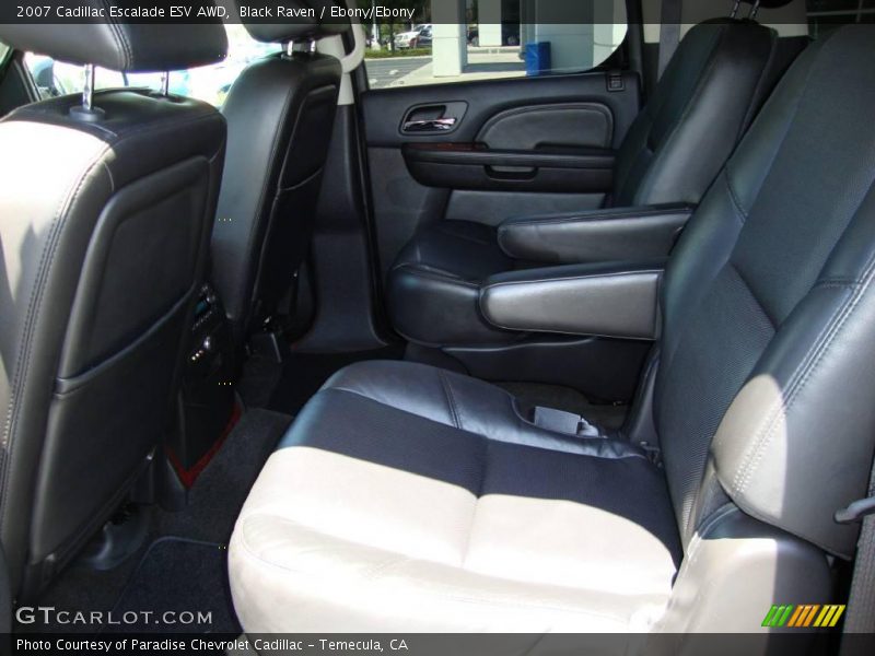 Black Raven / Ebony/Ebony 2007 Cadillac Escalade ESV AWD