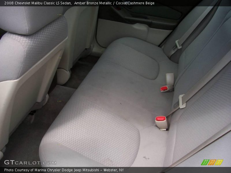 Amber Bronze Metallic / Cocoa/Cashmere Beige 2008 Chevrolet Malibu Classic LS Sedan