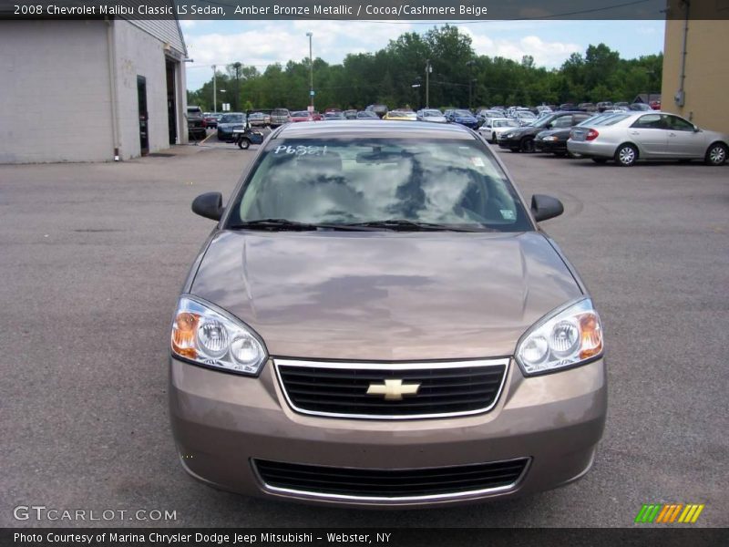 Amber Bronze Metallic / Cocoa/Cashmere Beige 2008 Chevrolet Malibu Classic LS Sedan