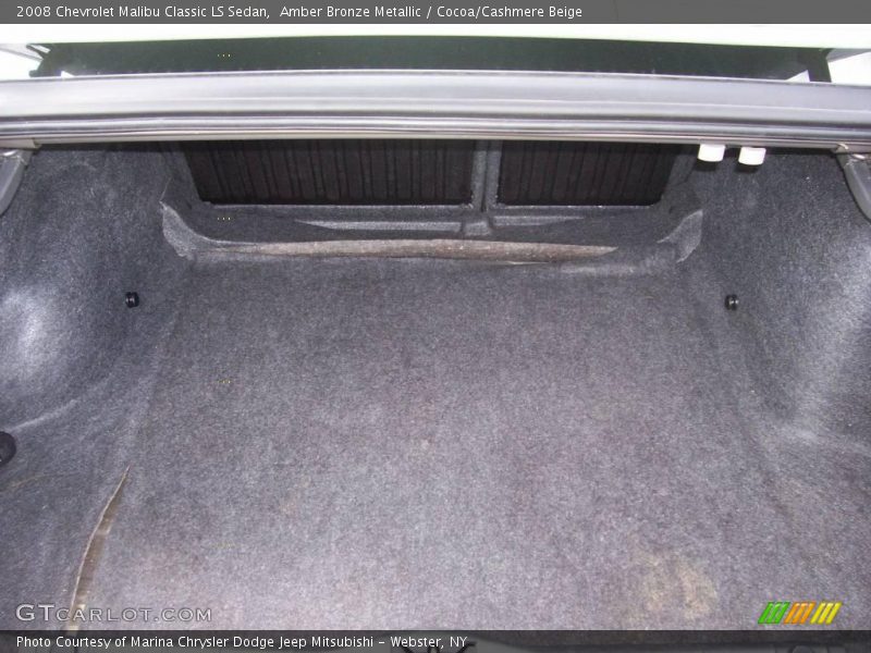 Amber Bronze Metallic / Cocoa/Cashmere Beige 2008 Chevrolet Malibu Classic LS Sedan