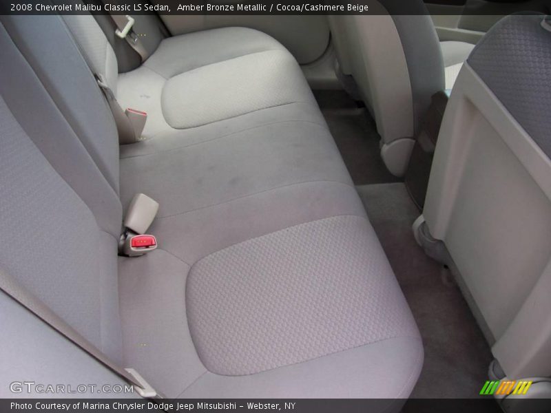 Amber Bronze Metallic / Cocoa/Cashmere Beige 2008 Chevrolet Malibu Classic LS Sedan