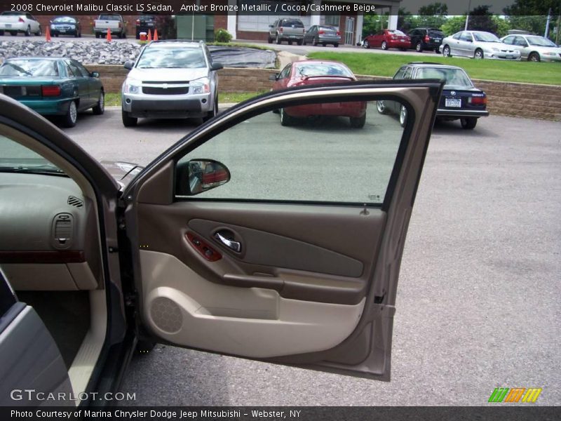 Amber Bronze Metallic / Cocoa/Cashmere Beige 2008 Chevrolet Malibu Classic LS Sedan