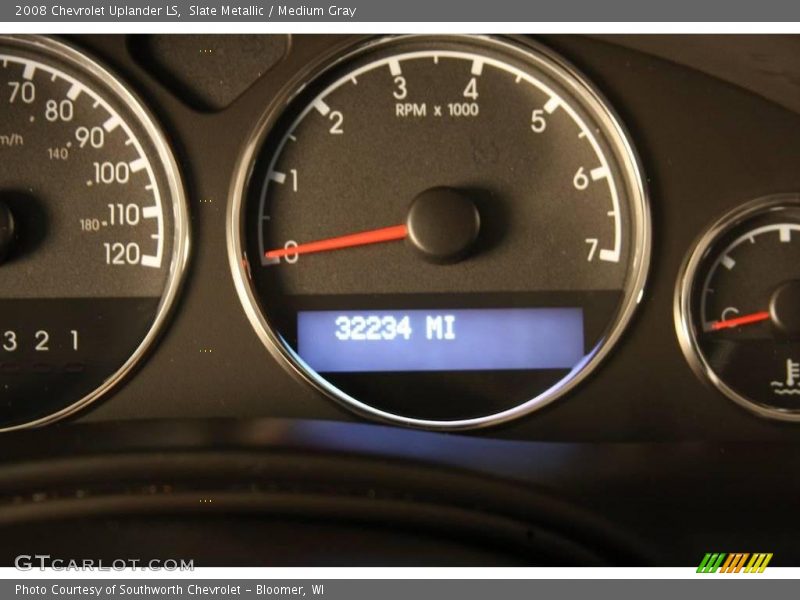 Slate Metallic / Medium Gray 2008 Chevrolet Uplander LS