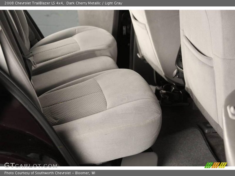 Dark Cherry Metallic / Light Gray 2008 Chevrolet TrailBlazer LS 4x4
