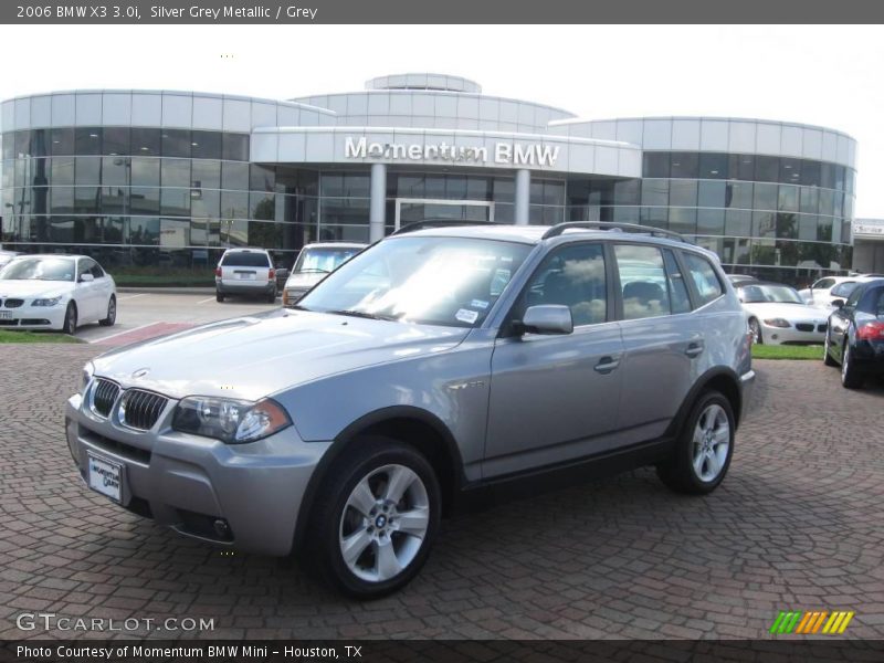 Silver Grey Metallic / Grey 2006 BMW X3 3.0i