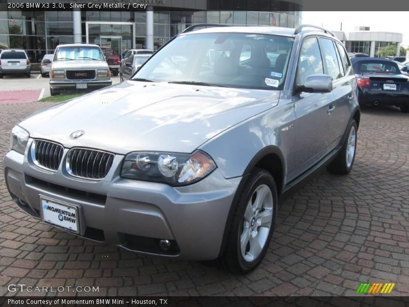 Silver Grey Metallic / Grey 2006 BMW X3 3.0i