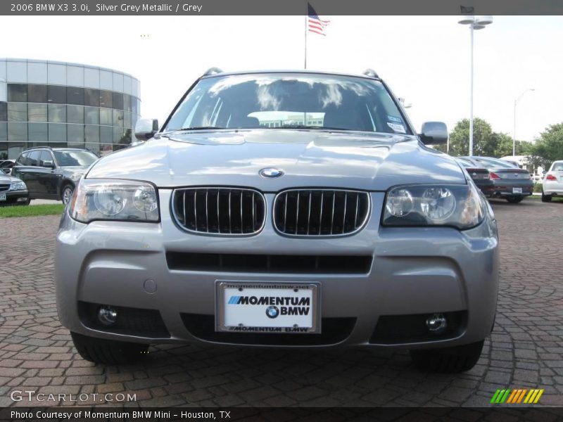 Silver Grey Metallic / Grey 2006 BMW X3 3.0i