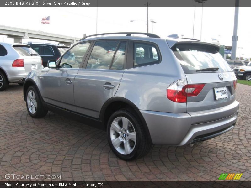 Silver Grey Metallic / Grey 2006 BMW X3 3.0i