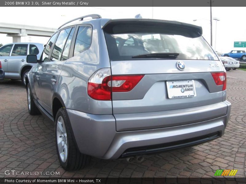 Silver Grey Metallic / Grey 2006 BMW X3 3.0i