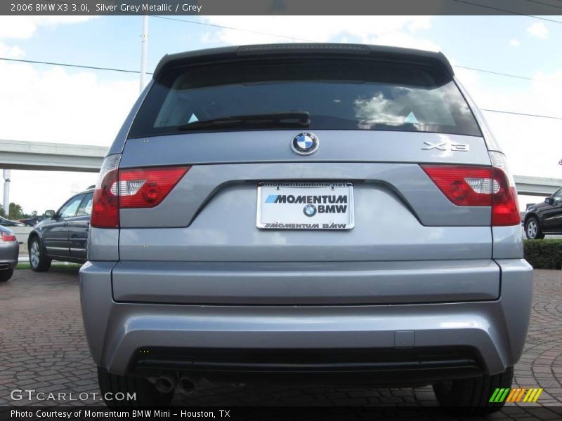 Silver Grey Metallic / Grey 2006 BMW X3 3.0i