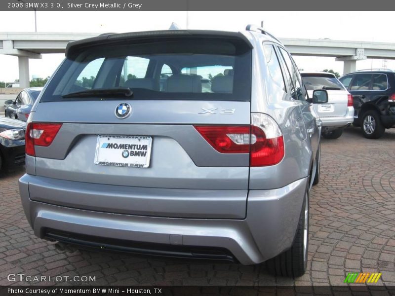 Silver Grey Metallic / Grey 2006 BMW X3 3.0i