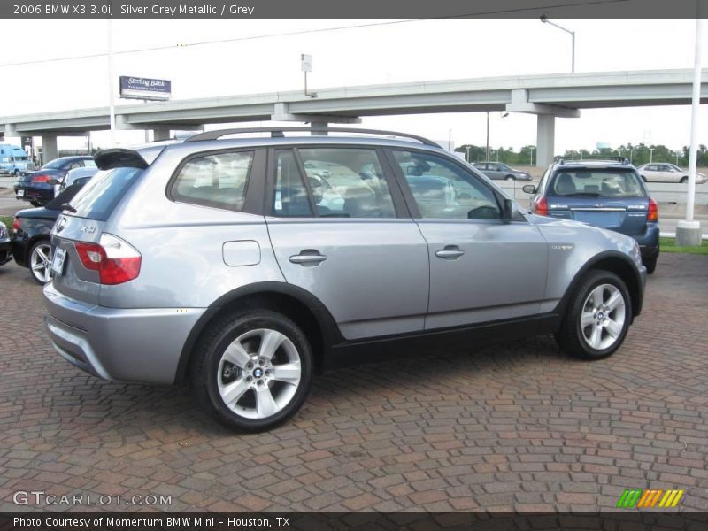 Silver Grey Metallic / Grey 2006 BMW X3 3.0i