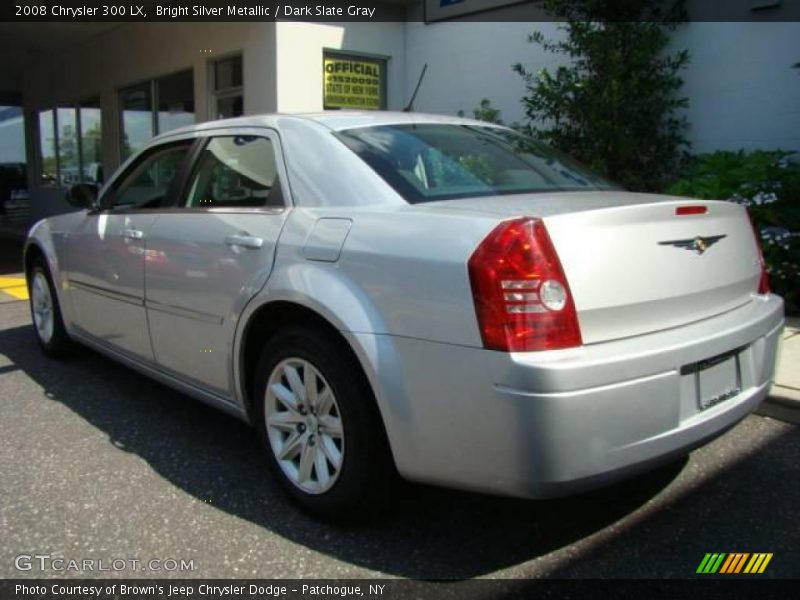 Bright Silver Metallic / Dark Slate Gray 2008 Chrysler 300 LX