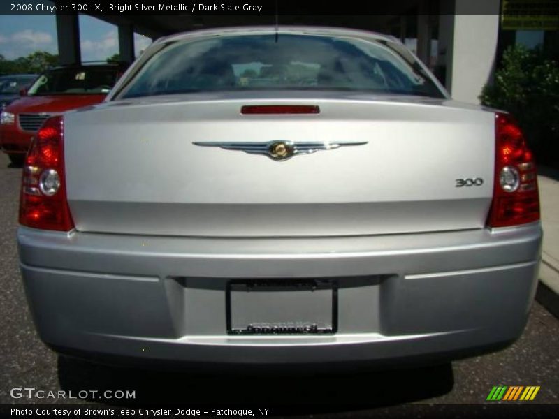 Bright Silver Metallic / Dark Slate Gray 2008 Chrysler 300 LX
