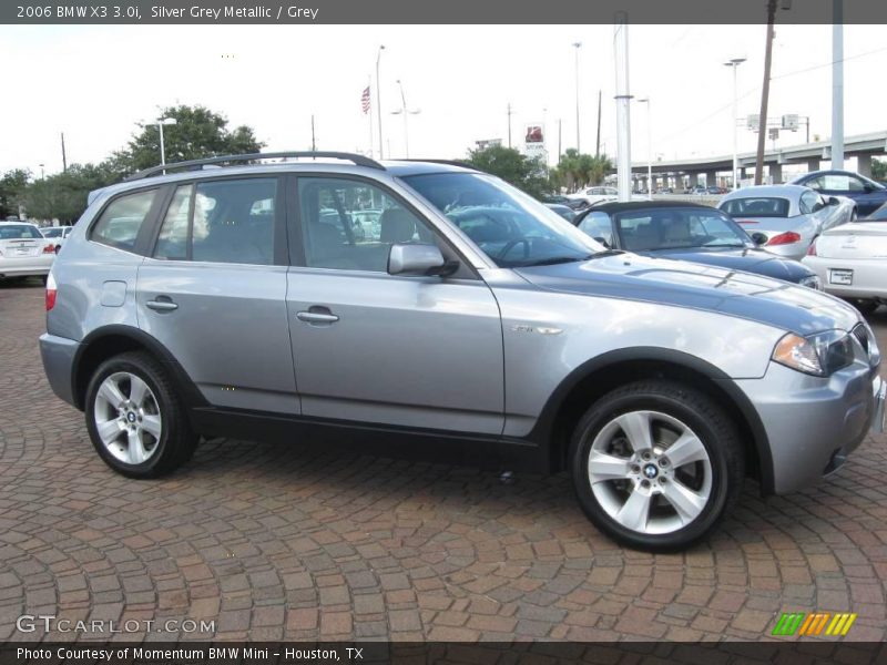 Silver Grey Metallic / Grey 2006 BMW X3 3.0i
