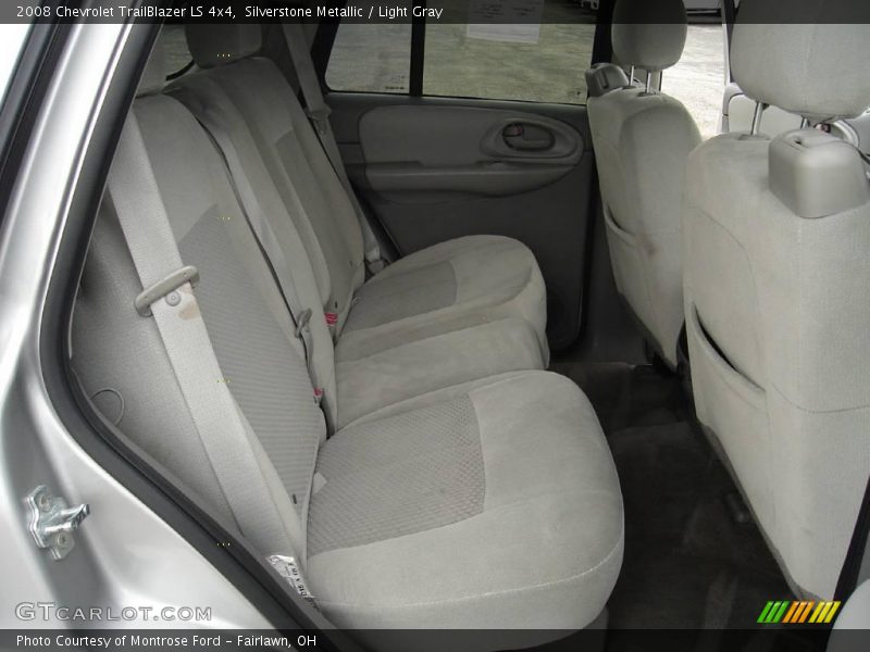 Silverstone Metallic / Light Gray 2008 Chevrolet TrailBlazer LS 4x4
