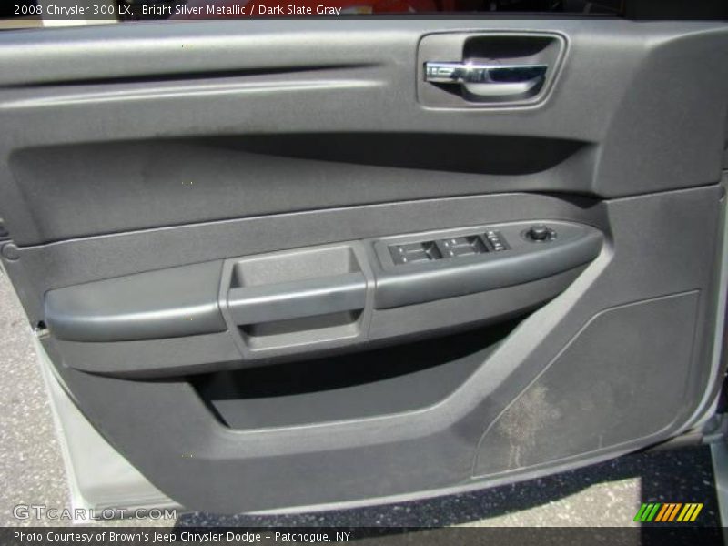 Bright Silver Metallic / Dark Slate Gray 2008 Chrysler 300 LX