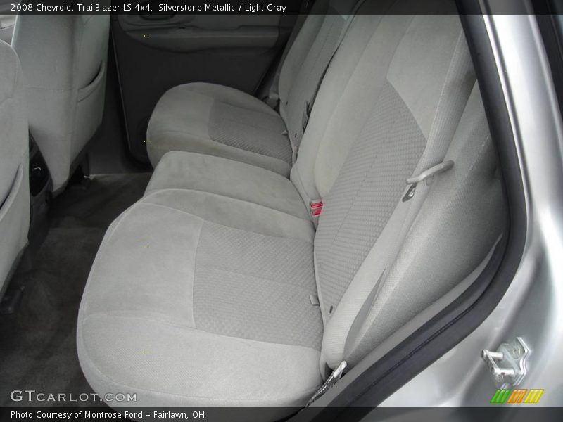 Silverstone Metallic / Light Gray 2008 Chevrolet TrailBlazer LS 4x4