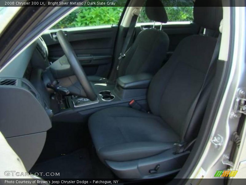 Bright Silver Metallic / Dark Slate Gray 2008 Chrysler 300 LX