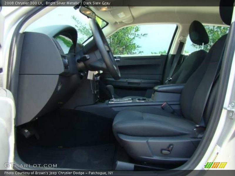 Bright Silver Metallic / Dark Slate Gray 2008 Chrysler 300 LX