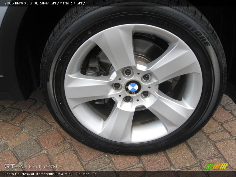 Silver Grey Metallic / Grey 2006 BMW X3 3.0i