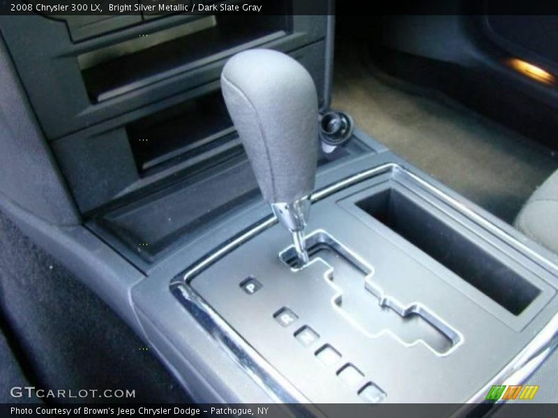 Bright Silver Metallic / Dark Slate Gray 2008 Chrysler 300 LX