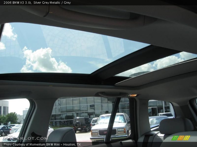 Silver Grey Metallic / Grey 2006 BMW X3 3.0i