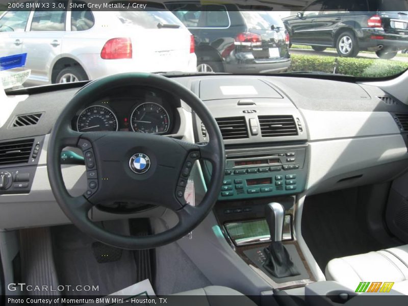 Silver Grey Metallic / Grey 2006 BMW X3 3.0i