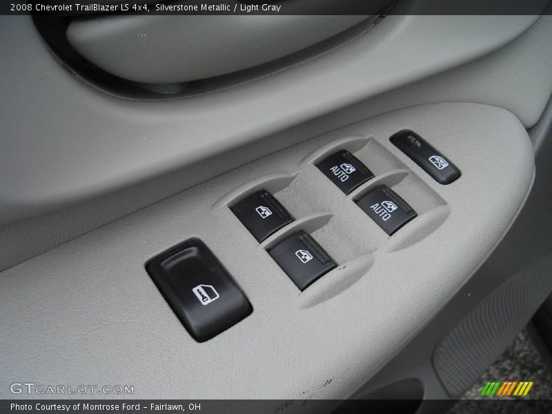 Silverstone Metallic / Light Gray 2008 Chevrolet TrailBlazer LS 4x4