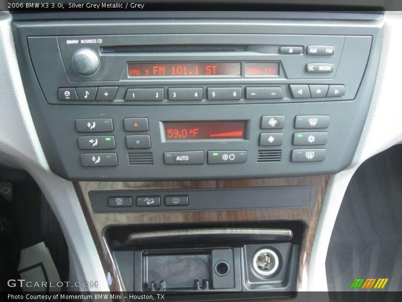 Silver Grey Metallic / Grey 2006 BMW X3 3.0i
