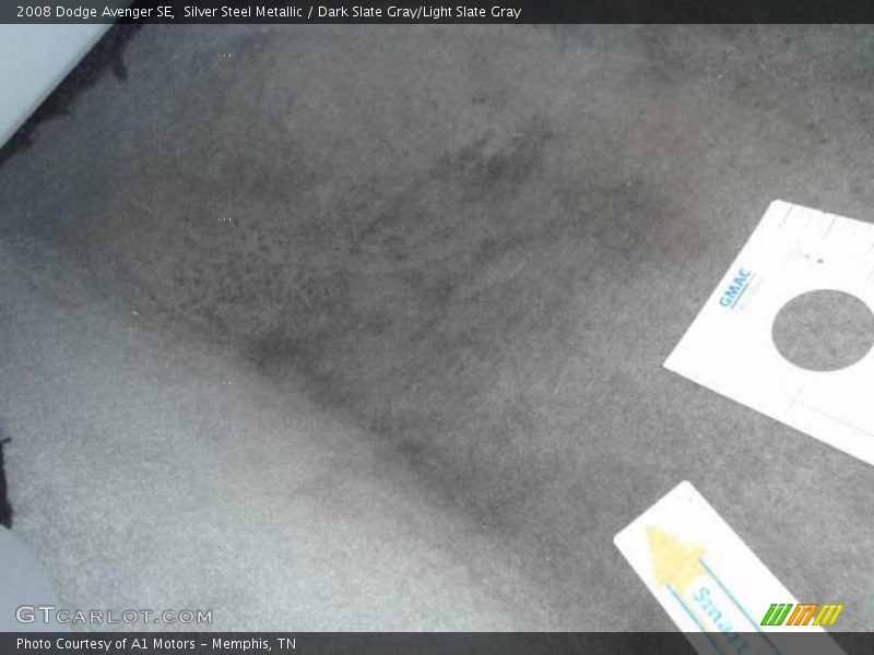 Silver Steel Metallic / Dark Slate Gray/Light Slate Gray 2008 Dodge Avenger SE