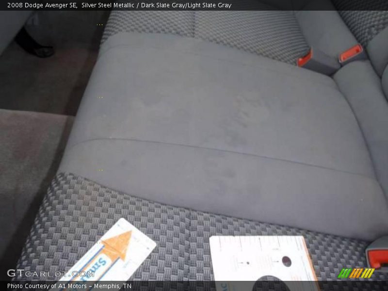 Silver Steel Metallic / Dark Slate Gray/Light Slate Gray 2008 Dodge Avenger SE